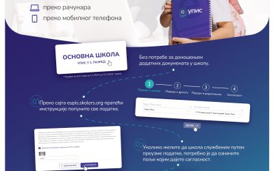 Почиње пријава за упис ученика у први разред